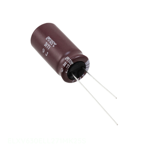 Condensador Original CAP ALUM 270UF 20% 63V RADIAL TH de Montaje a Través de Orificio 270 uF ELXV630ELL271MK25S - Product Image 1