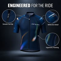 Maillot de cyclisme sur route en gros, haute qualité, respirant, séchage rapide, prix compétitif direct usine