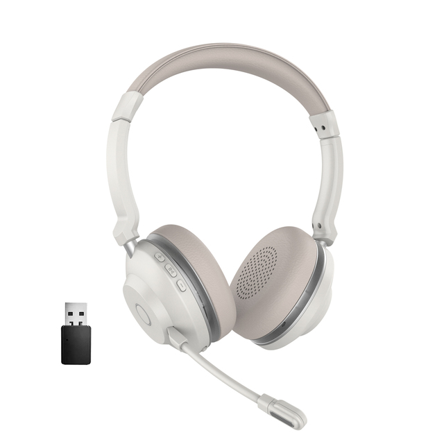 Manufacturers BT-882 ENC Noise Cancelling Wireless Computer Headphones Headset for PC with 45 Hours Talking Time