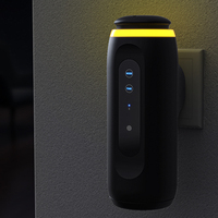 Diffuseur d'arômes électrique sans eau, en plastique, à fixation murale, fonctionnant sur batterie, contrôlé par application, pour usage hôtelier