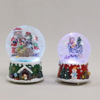 Boule de neige personnalisée 45mm 80mm 100mm 120mm Souvenirs ornement de luxe cadeau d'anniversaire/boules à neige personnalisées/boule à neige