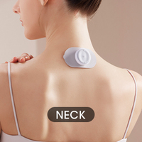 Masseur à impulsions EMS sans fil, stimulateur musculaire pour soulager la douleur et la récupération musculaire avec 16 niveaux et 6 modes