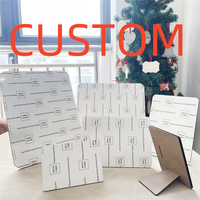 MDFSUB Nouvelle tendance Panneau MDF personnalisé à sublimation de 5x7 ''Décoration de bureau Cadre photo en MDF vierge à sublimation Plaques en bois