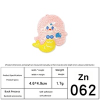 Badges brodés autocollants OEM série animaux marins, certifiés CE, écussons thermocollants étoile de mer pour réparation et décoration de vêtements