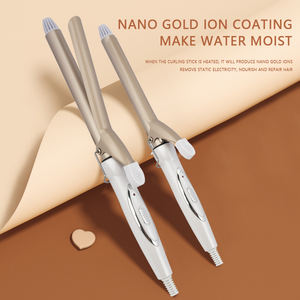 Rizadores de Pelo Profesionales de Cerámica de Turmalina Blanca de Alta Calidad, Iónicos, Japoneses, de Calentamiento Rápido, Eléctricos, para Uso Doméstico - Product Image 3