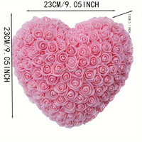 Vente en gros de roses artificielles Sweet Heart for Love Flower pour Noël Saint Valentin Cadeau de Noël Saint Valentin