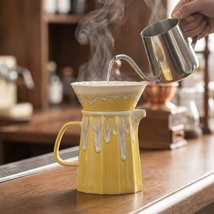ชุดดริปกาแฟเซรามิคพร้อมโลโก้แบรนด์ โปรโมชั่นปีใหม่ V60 ชุดอุปกรณ์ชงกาแฟแบบเทเอง ขายส่ง อุปกรณ์สกัดกาแฟ - Product Image 4