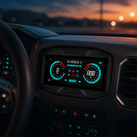 Papan Speedometer Digital Sepeda Motor Tahan Lama, Tahan Sinar Matahari, dan Dapat Disentuh, Cocok untuk Sepeda Listrik