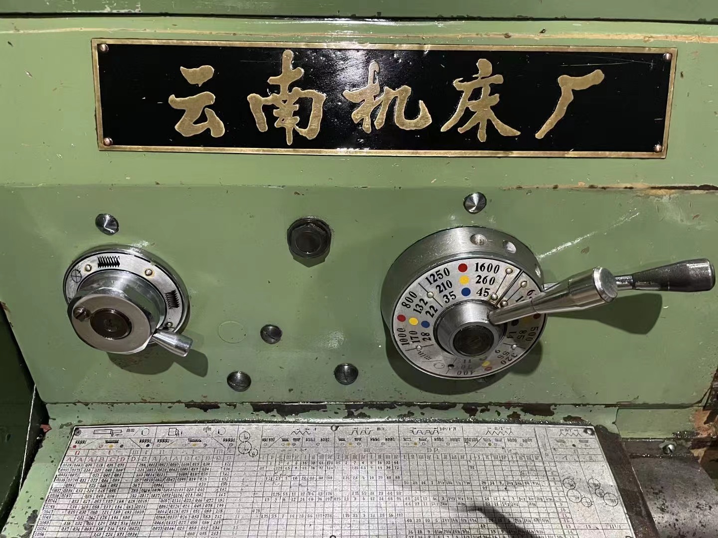 second hand lathe machine price