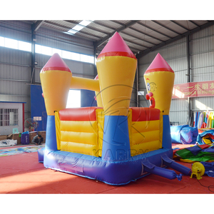 Castillo Inflable Comercial de 4x3m con Temática de Payaso y Crayones, Castillo de Brinco de PVC Resistente para Fiestas Infantiles y Alquiler de Eventos - Product Image 5