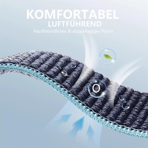 Bracelets magnétiques en nylon respirant de style unique BEEFLYPOWER pour <span class=keywords><strong>Apple</strong></span> <span class=keywords><strong>Watch</strong></span> Band S11 10 8 9 654 Series 46mm 44mm - Product Image 6