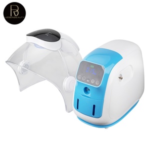 Appareil de thérapie par jet d'oxygène hyperbare pour le rajeunissement de la peau, usage professionnel en spa, 1 pièce, sur pied, traitement du visage et de la cellulite, US - Product Image 3