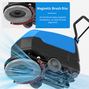 Bền Thương Mại Thiết Bị Làm Sạch Sàn Scrubber Sàn Sweeper Cho Công Nghiệp Gạch Gốm Sàn Máy Làm Sạch - Product Image 5