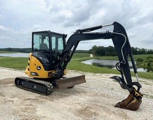 Mini-excavatrice sur chenilles John Deere 35G 2021, peu d'heures de fonctionnement, occasion, compacte, équipement de construction hydraulique à vendre dans le monde entier - Product Image 2