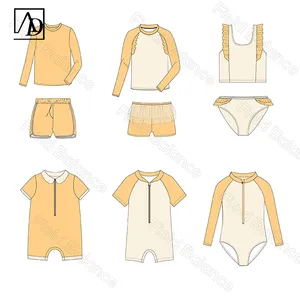 AD Summer cartoon kids boys girls one-piece swimsuit big children's hot spring beach baby swimwear bathing swimming wear 2024