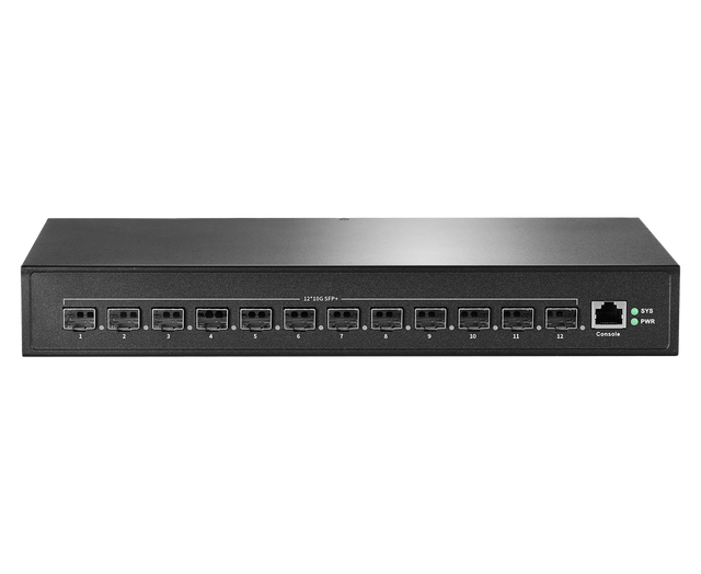L3 Managed Switch Equipped with 12 Ports 10Gbps SFP+ Fiber Ports SR-ST31212F