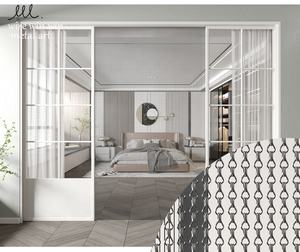 Maille de maille de chaîne en forme de goutte de fil d'aluminium de nouveau Type de matériau d'arc de qualité supérieure pour la décoration intérieure - Product Image 1