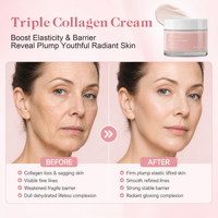 Crème Visage Anti-âge au Collagène Soluble PDRN Marque Blanche – Hydratante, Réparatrice, Éclaircissante et Blanchissante