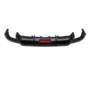 StarNav For Sport SE XSE 2018-2023 Car Rear Bumper <b>Diffuser</b> Lip Guard with <b>LED</b> Light Modification Surround Kits - Product Image 5
