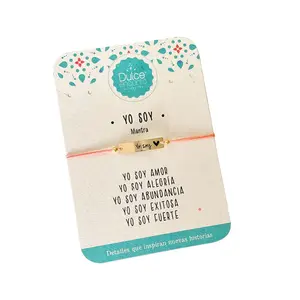 Eco-friendly Earring Display Card Biodegradable Thick Art Paper Necklace Cards With Custom Logo For Jewelry