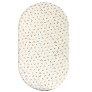 Couvre-lit de <span class=keywords><strong>table</strong></span> à <span class=keywords><strong>langer</strong></span> en gaze de coton imprimé floral, 2 pièces, amovible, pour berceau, vente chaude en usine - Product Image 3