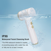 Vente en gros de nouveaux outils de soins de la peau Machine de nettoyage du visage Brosse de nettoyage du visage à main souple et étanche
