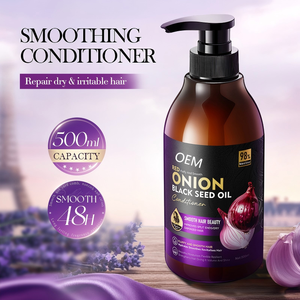 Kit de Soins Capillaires 4-en-1 Huile de Graines d'<span class=keywords><strong>Oignon</strong></span> et Huile de Nigelle Marque Privée OEM – Shampoing, Après-Shampoing, Masque Capillaire et Huile Capillaire Personnalisés – Vente en Gros Usine - Product Image 2