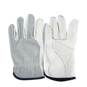 Cheap Hot Sale Of The Highest Quality Wear-resistant Repair Sheepskin Driver Leather Working Gloves