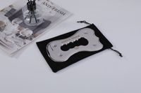 Massage Gua Sha avec logo personnalisé, équipement de physiothérapie corporelle, masseur facial en acier inoxydable IASTM Fitness Muscle Fascia