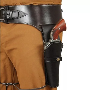 Ceinture de capitaine Renaissance 2025, ceinture double de cowboy, étui à revolver, ceinture médiévale de pirate, corsaire, costumes d'Halloween - Product Image 5