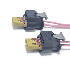 สำหรับโฟล์คสวาเก้น ออดี้ แคมชาฟท์ โซลินอยด์วาล์ว หัวฉีด คอนเนคเตอร์ 4F0973702A H-488 ปลั๊กทองแดงแท้ - Product Image 5