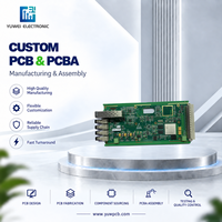 PCBA multicouche rigide avec finition ENIG pour systèmes de navigation de robots mobiles autonomes, usine certifiée ISO9001, PCBA clé en main