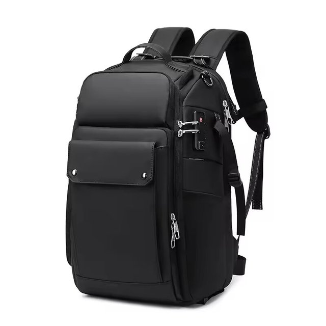 Men Travel Professional SLR Camera Backpack With Tripod Bracket Detachable Into a Anti-theft 40L Travel 17 Inch Laptop Backpack