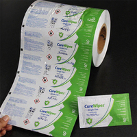 Film d'emballage pharmaceutique imprimé sur mesure en usine, rouleau AL/PET/PE, haute barrière certifiée, laminé pour sachets