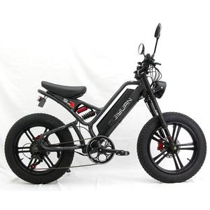 Dirt Bike électrique pour adultes, vélo tout-terrain électrique à suspension intégrale de 1000W certifié UE pour femmes Fat Tyer Mid Drive - Product Image 2