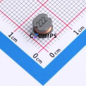 Inductor de Potencia ZECD54-222K SMD, 5.8x5.2mm (Inductancia: 2.2mH) (Precisión: 10%) (Corriente Nominal: 65mA) - Product Image 1