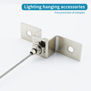 Support de signalisation réglable en gros pour usine, accessoires de <span class=keywords><strong>plafond</strong></span> suspendu avec pince à câble, facile à installer - Product Image 3