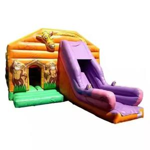 <span class=keywords><strong>Castillo</strong></span> Inflable Jolly Jungle, Divertido <span class=keywords><strong>Castillo</strong></span> Inflable con Animales para Niños - Product Image 1