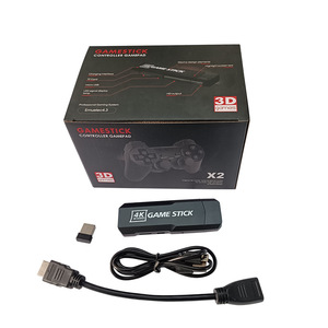 GD10 3D God War X2Plus Console de jeu TV PSP King Fighters 4K HD Wireless Game Stick Connexion 2.4G 128GB Mémoire supportant <span class=keywords><strong>les</strong></span> jeux - Product Image 1