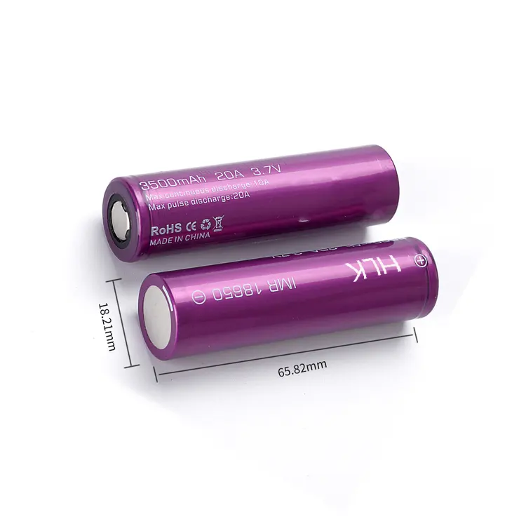 Bán Buôn Có Thể Sạc Lại 3.7V 3500Mah Công Cụ Điện E-bike Scooter Lithium Ion Polymer Battery Cell Lipo Pin 18650 Pin