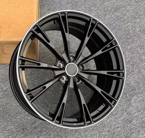 YQ MutiพูดขอบJantesกลอสสีดํา18*8J 19*8.5J 5X112โลหะผสมสปอร์ตล้อรถสําหรับ<span class=keywords><strong>Audi</strong></span> <span class=keywords><strong>Rs</strong></span> Q8 <span class=keywords><strong>2022</strong></span> + - Product Image 2