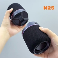 NOUVEAU M25 Enceintes sans fil DJ deux-en-un pour extérieur, 10W, Bluetooth, alimentation par batterie, LED, karaoké à domicile, lecteur audio portable