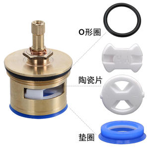 วาล์วเซรามิกแบบเปิดเร็ว พร้อมแกนวาล์วแบบกด  โอริงยาง  ปะเก็นทองแดง  ด้ามจับวาล์ว  ประเภทสินค้า  ด้ามจับถัง - Product Image 1