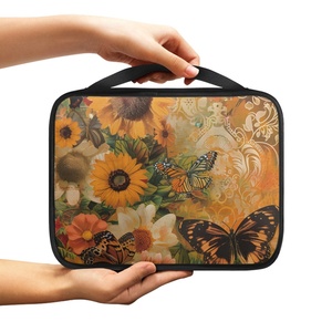 Dio ti ha dato il miglior <span class=keywords><strong>tempo</strong></span> di stampa bibbia per proteggere la <span class=keywords><strong>borsa</strong></span> del libro <span class=keywords><strong>in</strong></span> tessuto di poliestere unica nel Design dei fiori - Product Image 2