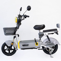 Trottinette électrique personnalisée transfrontalière blanche et jaune, trois niveaux de luminosité réglables, moteur de moyeu avant 48V, approvisionnement direct usine
