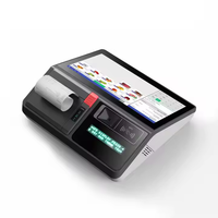 Terminal de point de vente tout-en-un portable Système de point de vente Android à écran tactile de 11.6 "avec lecteur NFC d'imprimante intégré de 80mm pour la vente au détail