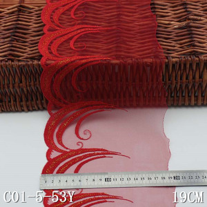 Voile <span class=keywords><strong>de</strong></span> dentelle brodée en filet floral rouge <span class=keywords><strong>de</strong></span> 19cm, tissu <span class=keywords><strong>de</strong></span> dentelle brodée <span class=keywords><strong>de</strong></span> fleurs marron violet pour <span class=keywords><strong>soutien</strong></span>-<span class=keywords><strong>gorge</strong></span> <span class=keywords><strong>de</strong></span> robe <span class=keywords><strong>de</strong></span> femme - Product Image 2
