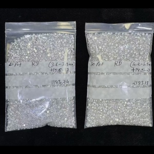 Prix de gros Diamants de laboratoire HPHT CVD, petits diamants ronds taillés de 0,01 à 0,1 ct, couleur blanche DEF VS-VVS, pierres en vrac - Product Image 2