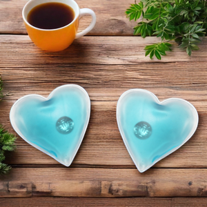 Chauffe-mains chaud/froid réutilisable avec logo de marque personnalisé Chauffe-mains en gel en forme de cœur Coussin chauffant en forme de cœur pour chauffe-mains Coussin chauffant pour chauffe-mains - Product Image 2