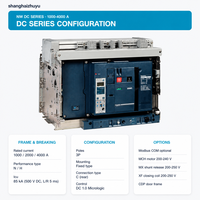 Disjoncteur Schneider ACB NWMasterPact NW DC N1 H1 65kA 85kA 3P 1000A-4000A DC1.0 Micrologic Original et Neuf 100%